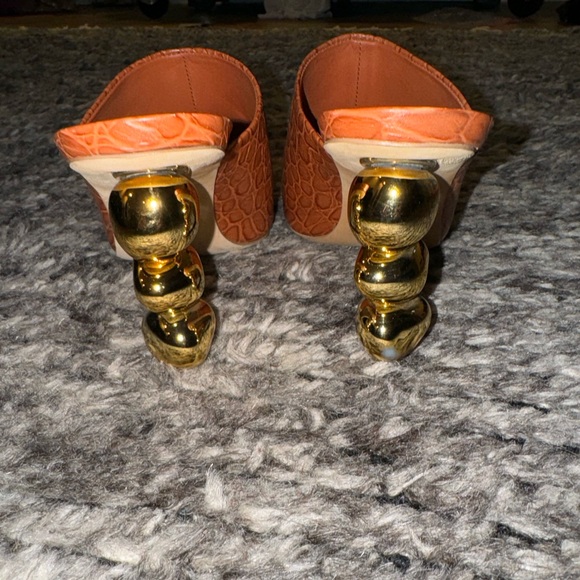 CULT GAIA Penolope Brown Leather Mule - Picture 5 of 5